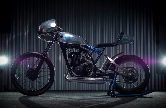 The Motorcycle Room Knysna - Silver Bullet custom bike