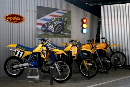 The Motorcycle Room Knysna - private collection of bikes