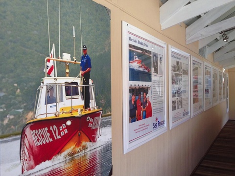 NSRI Station 12 Knysna Museum - Alex Blaikie rescue craft