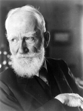 Portrait of George Bernard Shaw in 1934. Image: Wimikedia Commons (public domain)